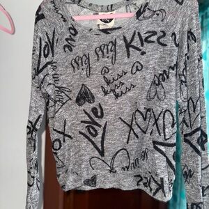Grey Kiss Sweater